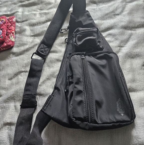 Free People Black Sling Bag - Picture 2 of 4